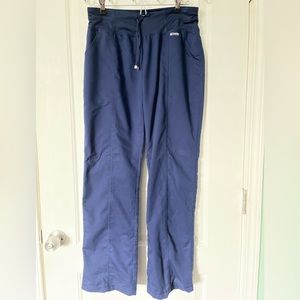 Greys anatomy small “active” scrub pants navy